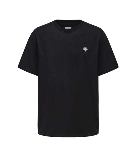 Mens Small Logo Cotton T-shirt Black Pretty Green