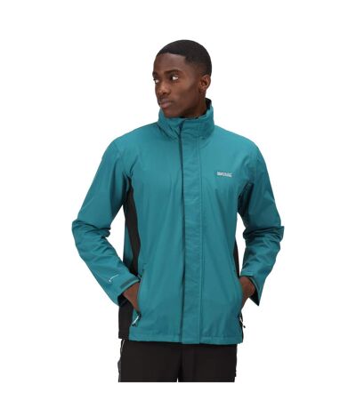 Veste Imperméable Matt Homme Vert Sarcelle Noir Regatta