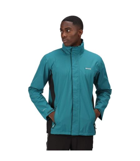 Veste Imperméable Matt Homme Vert Sarcelle Noir Regatta