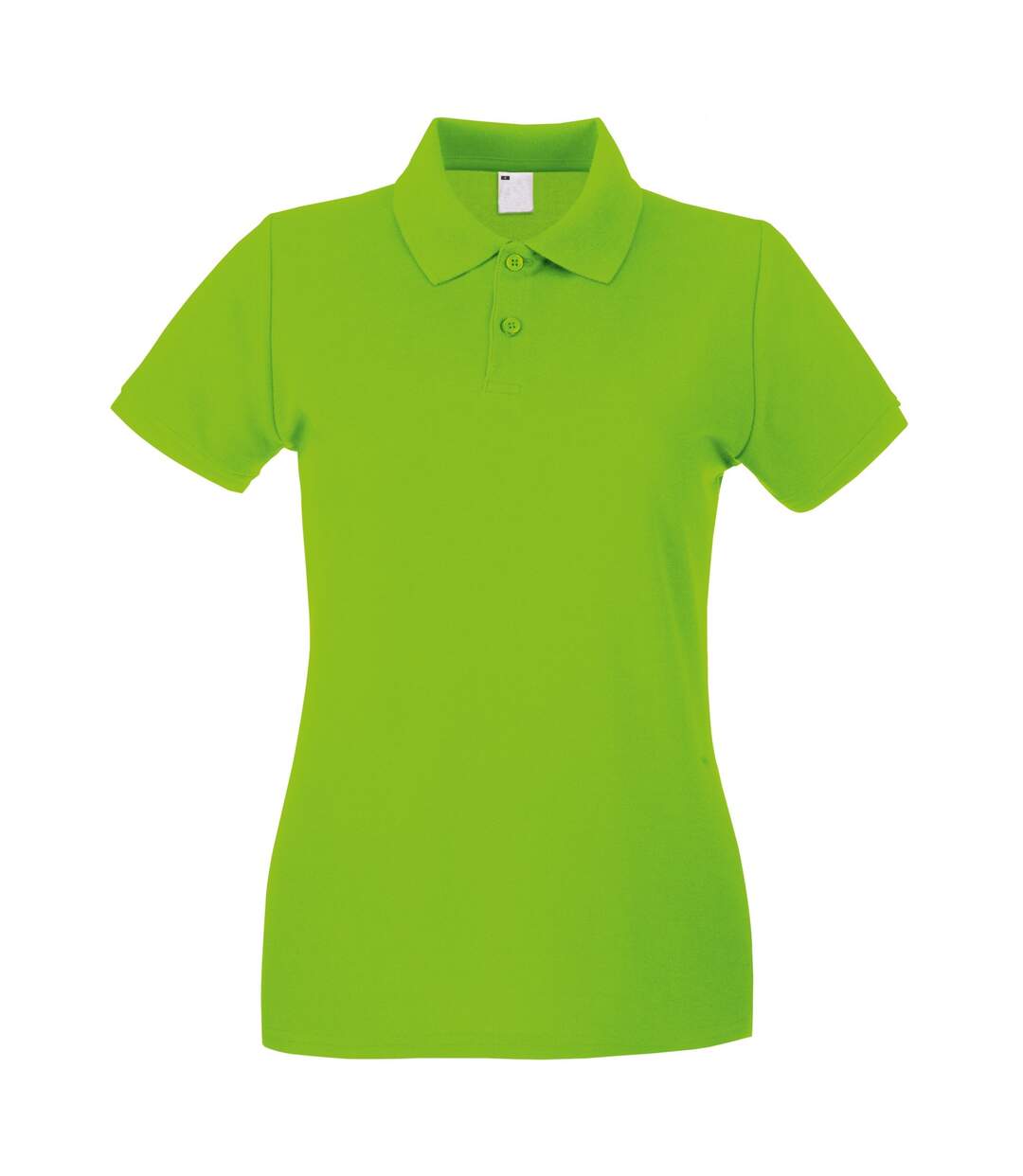 Polo femme vert citron Fruit of the Loom