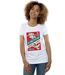 Disney - T-shirt THREE LITTLE PIGS AND THE BIG BAD WOLF - Femme (Blanc) - UTBI15915-2