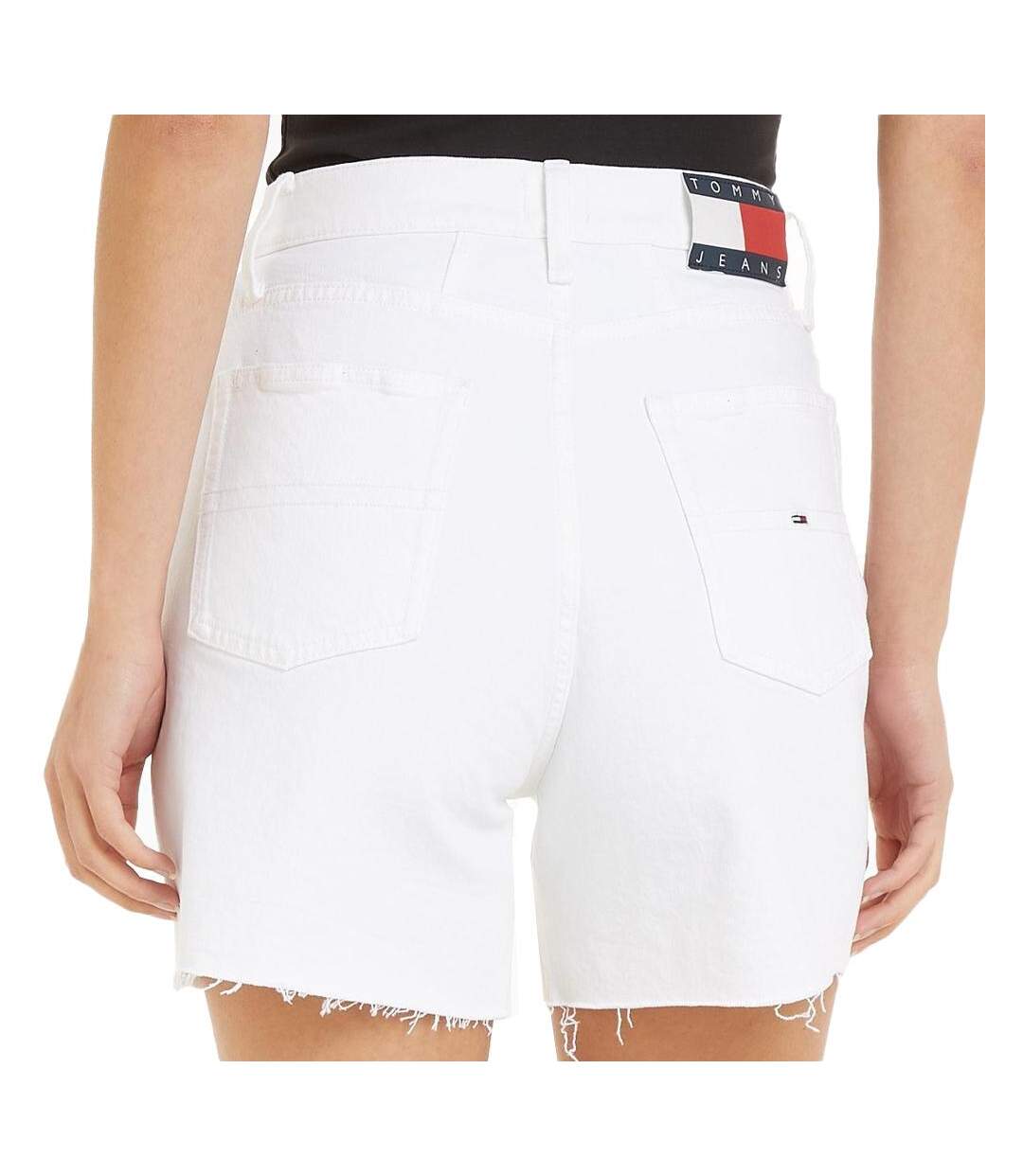 Short Mom Blanc Femme Tommy Hilfiger DW0DW17636 - 25-2