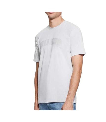 T-shirt Gris Clair Homme Guess Gaston - L