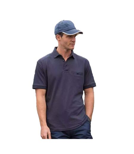 Polo Apex Homme Bleu Marine WORK-GUARD By Result