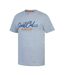 Mens Graphic Print Regular T-shirt Grey SoulCal-3