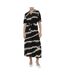 Robe imprimé noir/blanc femme jdy starsezen life 2/4-1