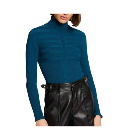 Pull bleu canard femme morgan mentos - s