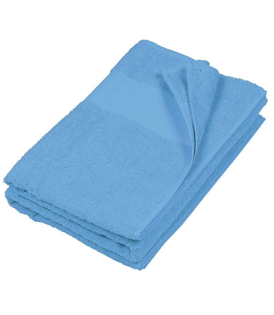 Serviette de toilette - K112 - bleu azur-1