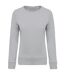 Sweat shirt coton bio - Femme - K481 - gris snow