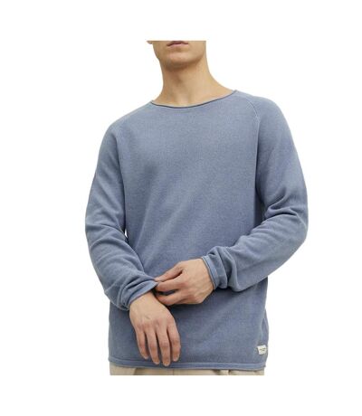 Pull bleu homme jack & jones knit crew - l