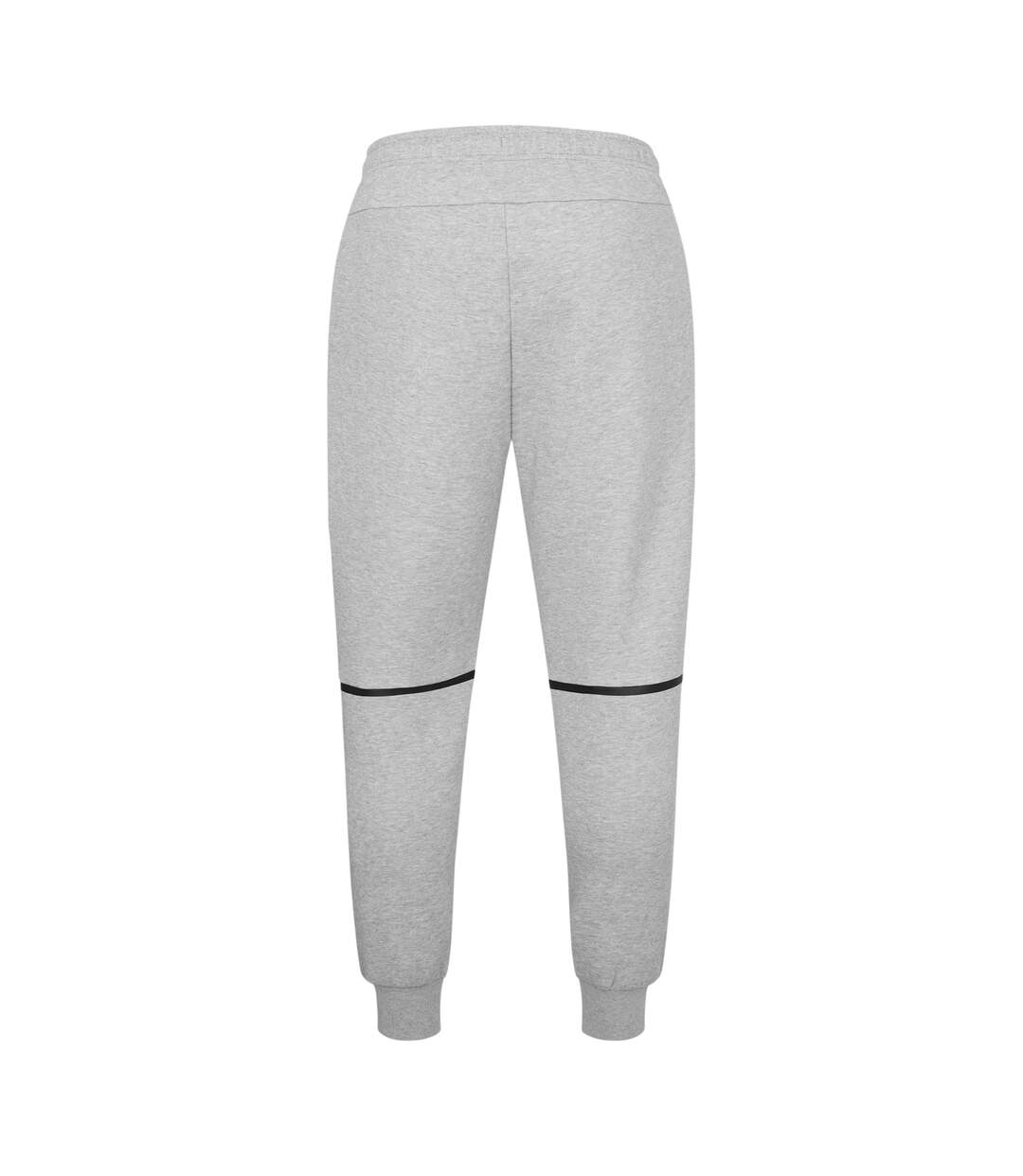 Mens Athletic Jogging Bottoms Grey Marl Everlast-3