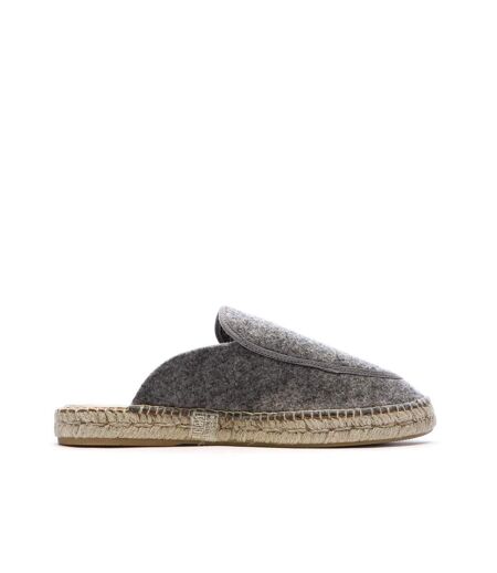 Chaussons gris homme pare gabia barnabe
