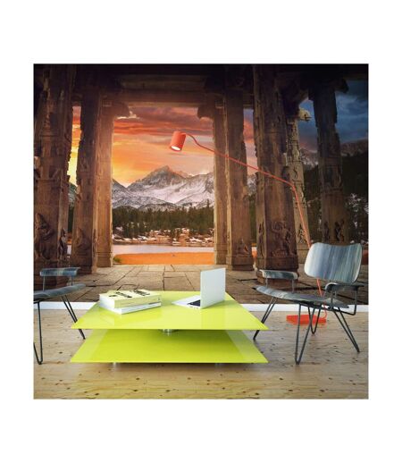 Papier Peint Trail of Rocky Temples II 450x270cm