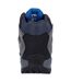 Hi-Tec Mens Torca Mid Cut Walking Boots (Charcoal/Nautical Blue) - UTFS10357