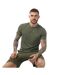 T-shirt Homme Vert Kaki Ted Baker-1
