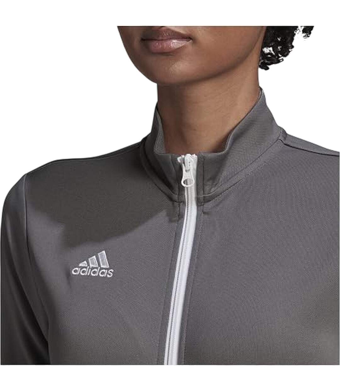 Veste De Survêtement Entrada Femme Gris Adidas-4