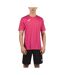 T-shirt Combi Homme Framboise Joma-3