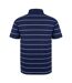 Polo Motif/style À Rayures Homme Bleu Marine Blanc Giorgio-2
