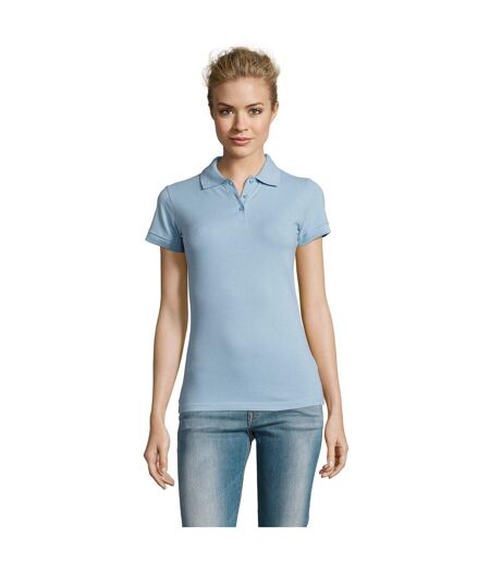 Polo Perfect Femme Bleu Ciel SOLS