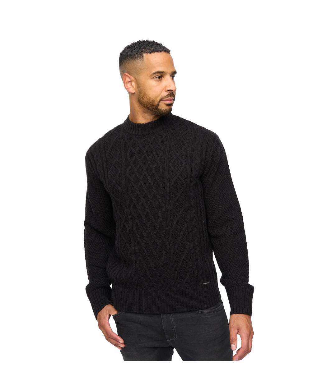 Pull Homme Noir Bewley & Ritch-4
