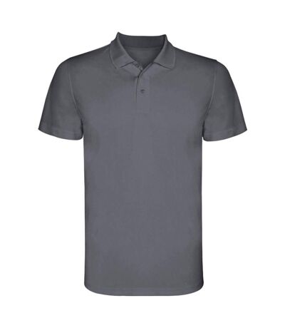 Mens monzha short-sleeved polo shirt lead Roly