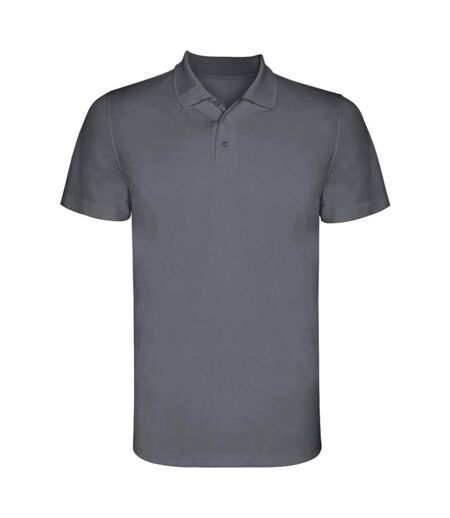 Mens monzha short-sleeved polo shirt lead Roly