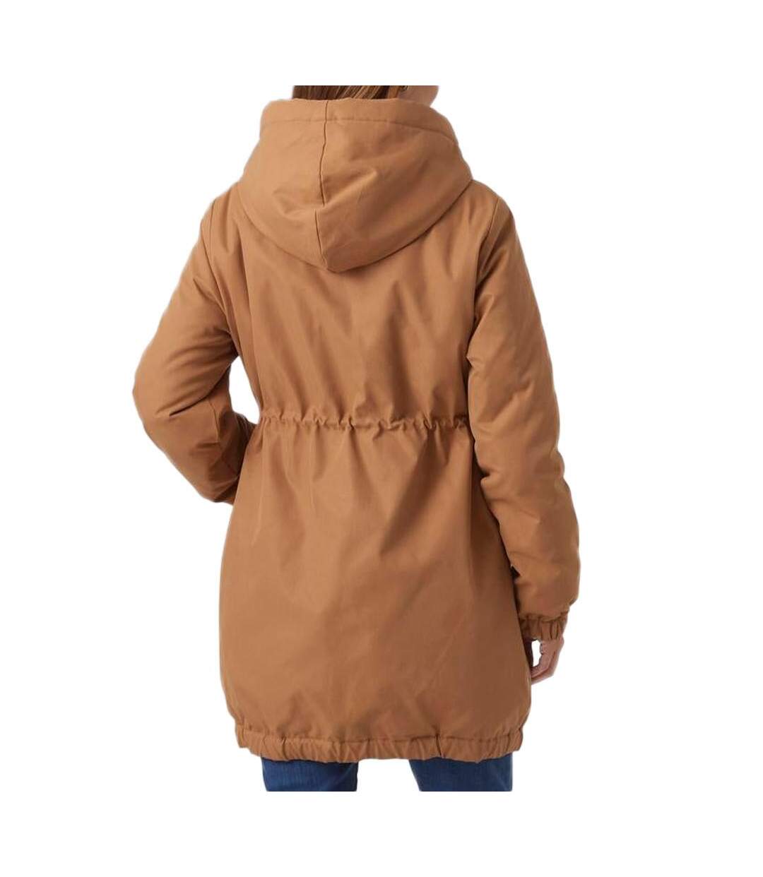 Manteau de grossesse et de portage marron femme mamalicious lisa - s-2