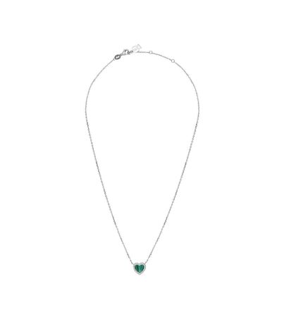 Collier coeur vert clio blue angel - taille unique