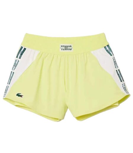 Short femme multicolore Lacoste