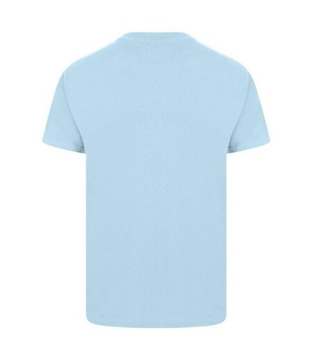 Classic Mens Ringspun Tee Light Blue Casual