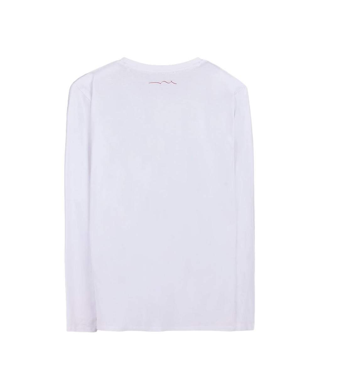T-Shirt manches longues blanc homme teddy smith jim-2