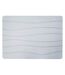 Tapis de Bain en Diatomite Ondelina 50x70cm Blanc-1