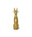 Vide-Poche Statue Chien Muscle 91cm Or-5