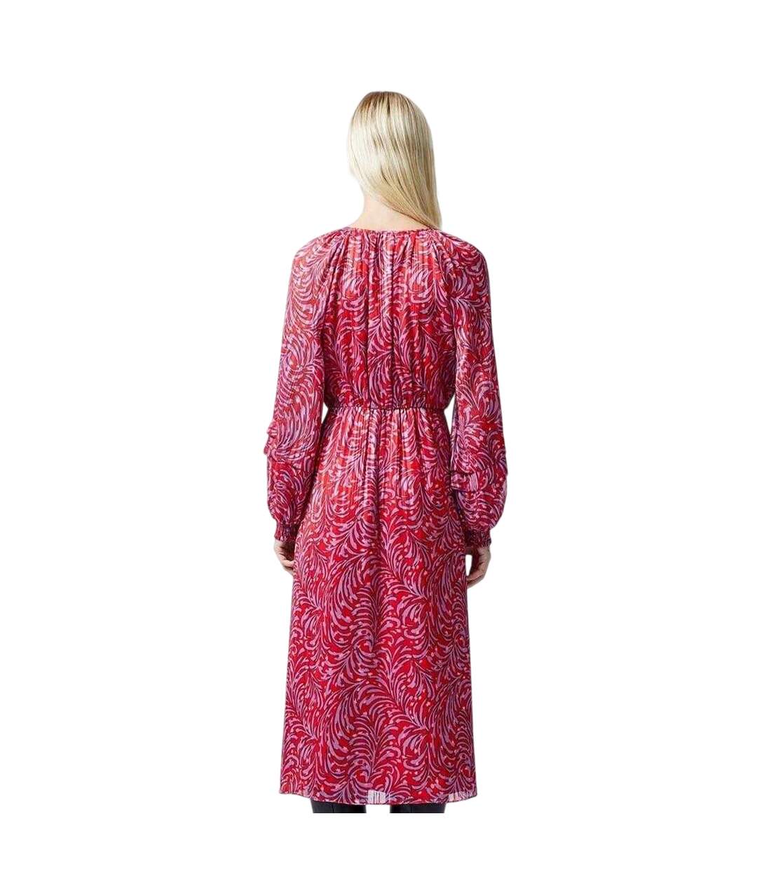 Robe Mi-longue Femme Rouge Écarlate French Connection-3