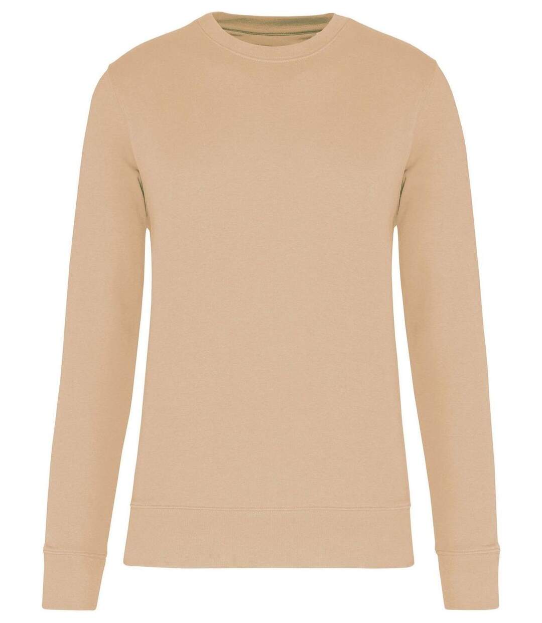 Sweat col rond écoresponsable - Mixte - K4025 - beige sable