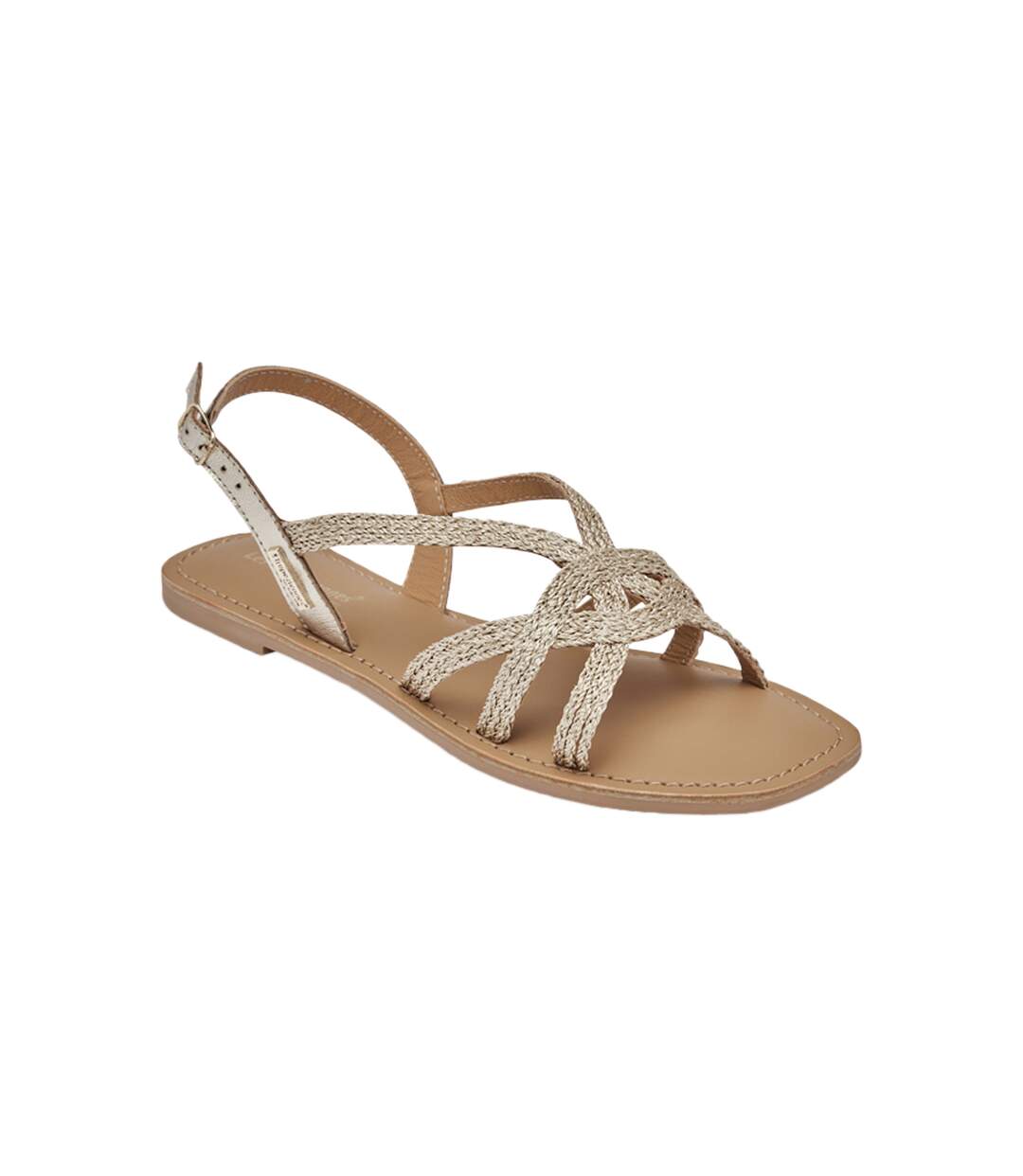 Sandale Plate Cuir Les Tropeziennes Chomy-3