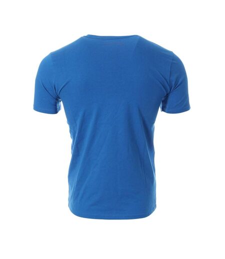 T-shirt bleu homme teddy smith t-clap - l