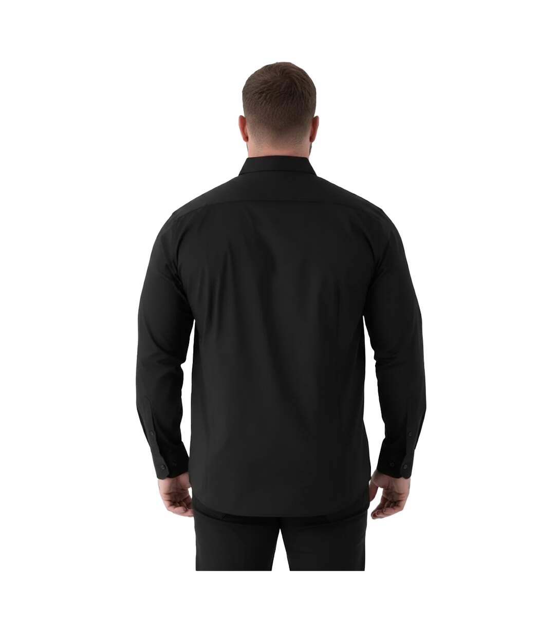 Chemise Oliver D555 Homme Noir Duke-2
