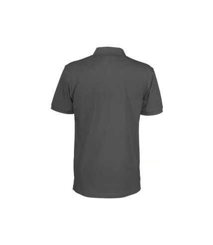 Clique Mens Pique Polo Shirt (Charcoal) - UTUB407