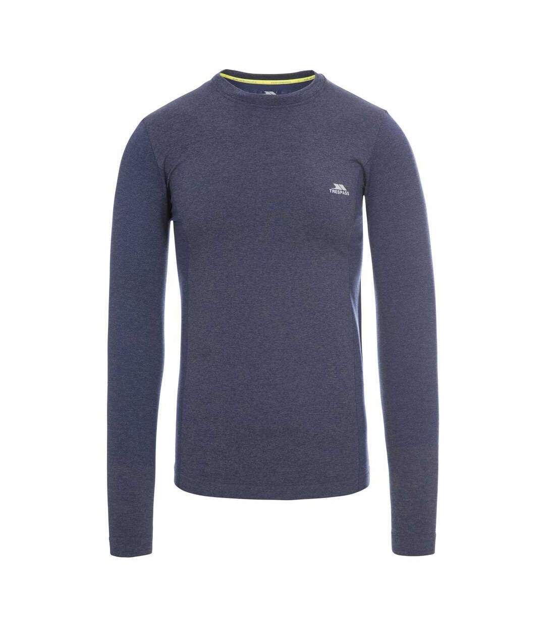 Trespass Mens Timo Long Sleeve Active Top (Navy Marl) - UTTP3573-2