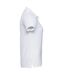 Polo classic femme blanc Russell-3