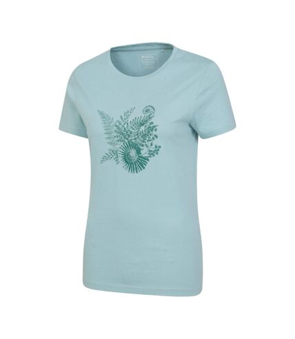 Mountain Warehouse Womens/Ladies Fern Shell Natural T-Shirt (Mint) - UTMW3052