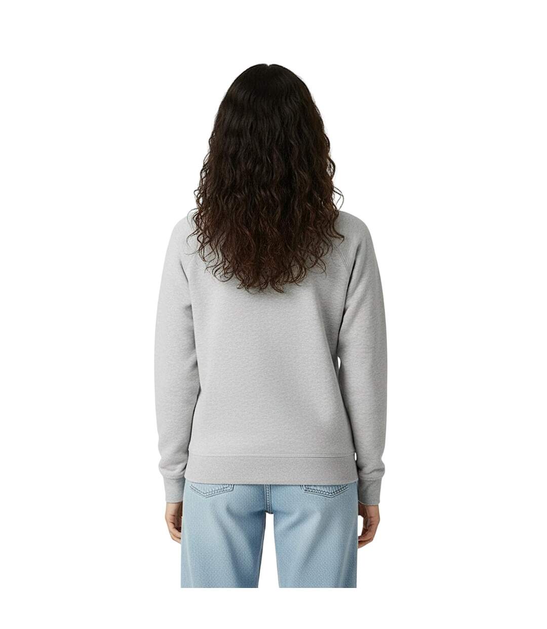 Sweat Motif/style Graphique Hunston Femme Gris Chiné Jack Wills-4