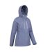 Womens/ladies rainforest ii extreme waterproof jacket blue Mountain Warehouse-1