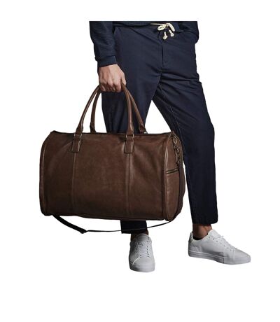 Lot De 2  Sac De Voyage En Faux Cuir Taille Unique Fauve Quadra
