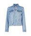 Veste Camionneur Ex Femme Bleu Clair Levis-1