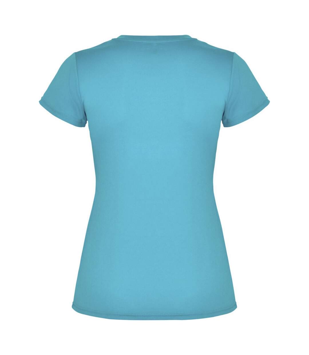 T-shirt montecarlo femme turquoise vif Roly-2