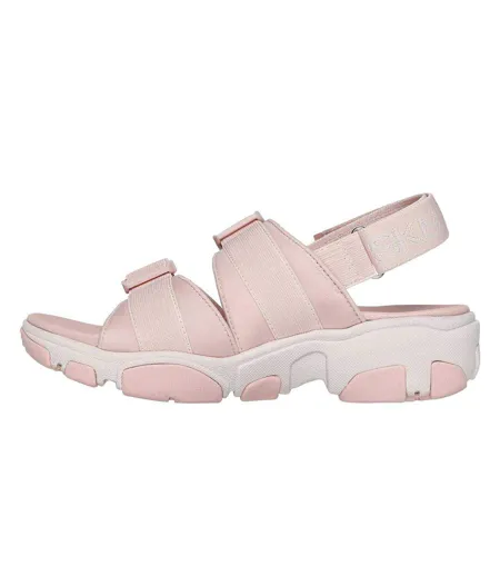 Sandales Femme Rose Blush Skechers