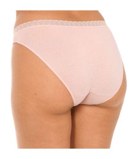 Pack-2 Eco-Dim panties with matching interior lining D09AJ women's sustainable and comfortable design for everyday