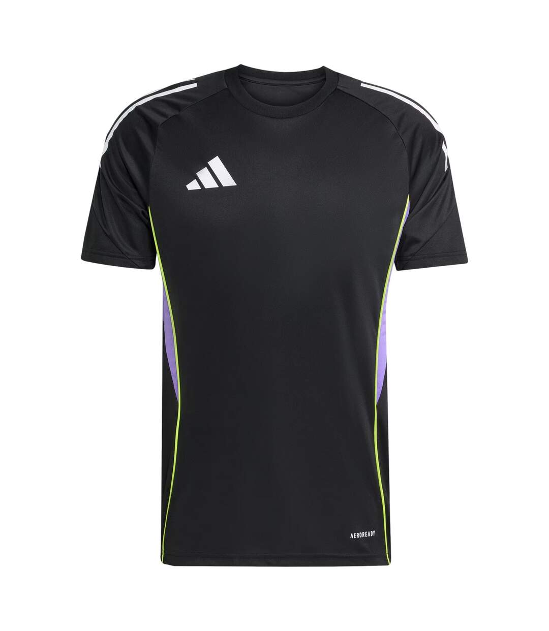 T-shirt Entraînement Tiro Competition Homme Noir Violet Adidas-1